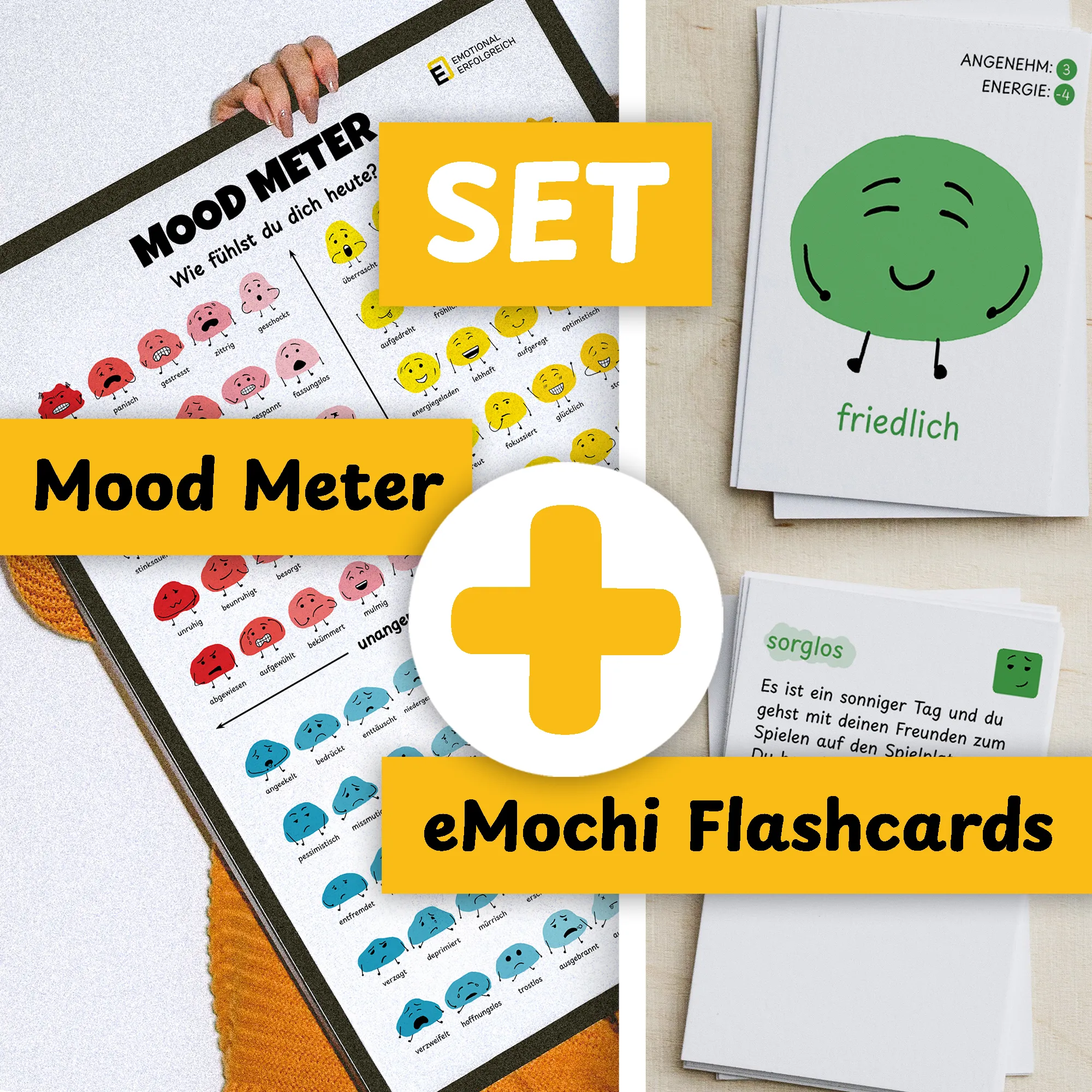 SET: Mood Meter + eMochi Flashcards