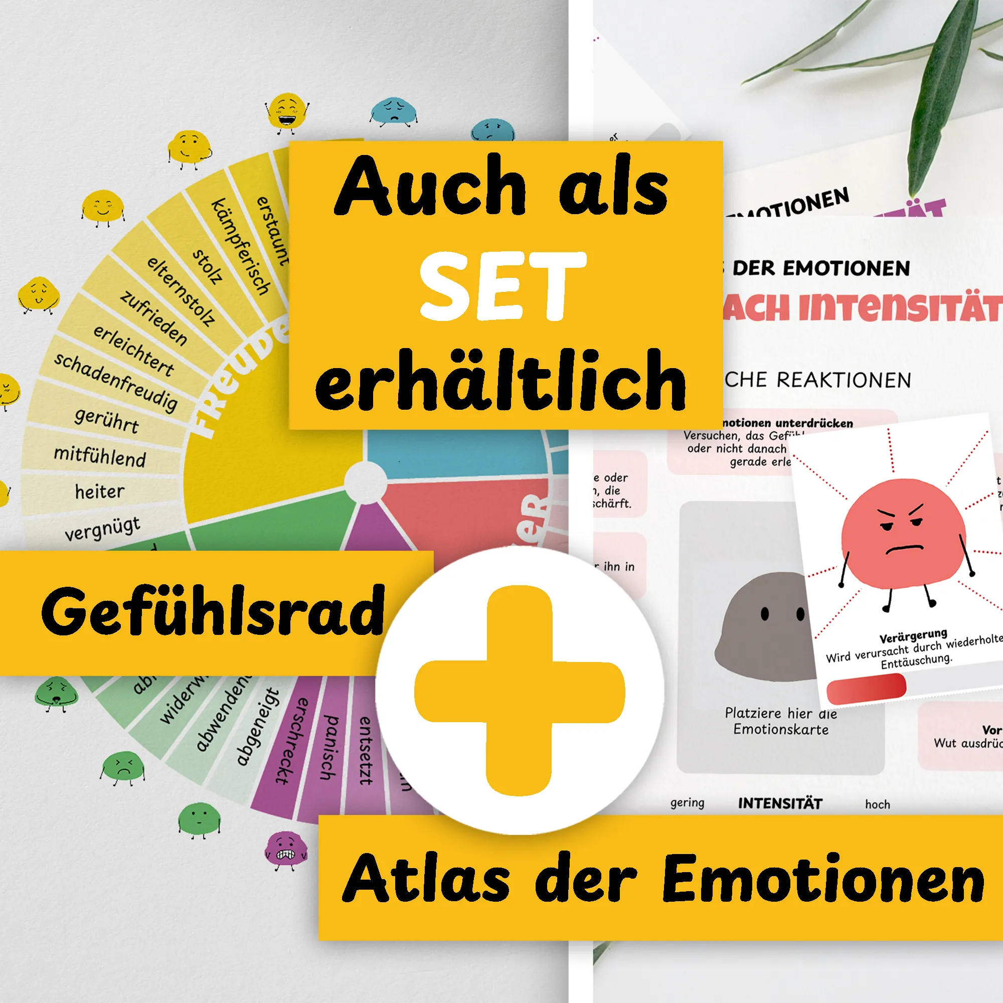 SET: Gefühlsrad + Atlas der Emotionen