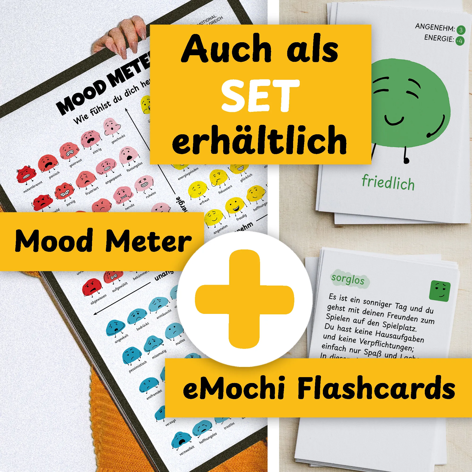 SET: Mood Meter + eMochi Flashcards
